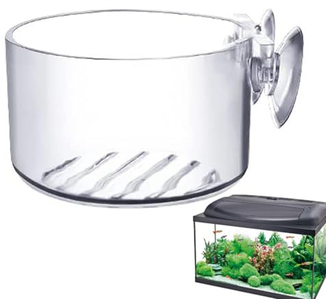 Genérico Maceta para Plantas Acuáticas,Macetas Acrílicas con Ventosas para Plantas Acuáticas | Decoración para Peceras Cultivo Propagación Jardinería Interior y Estanques