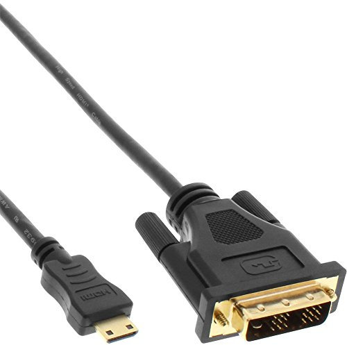InLine® 17475P Cavo di interfaccia e Adattatore Mini-HDMI DVI Nero