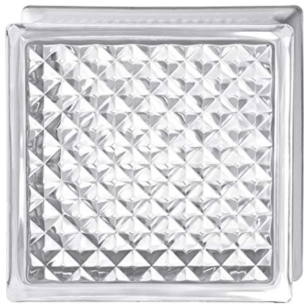 Bloque de vidrio Bormioli Rocco Pure Vintage Polyedro | cm 19x19x8 | Unidad de venta 1 caja de 6 pzas