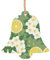 6 decorazioni natalizie in legno, pupazzo di neve, angelo, campana, albero di Natale, limone, fresco
