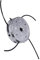 Aluminium Rasentrimmer kopf, 4 Draht Universal Fadentrimmerkopf Motorsense 40CC Straight Shaft Trimmer Kopf für Motorsense Garten Rasen Terrasse