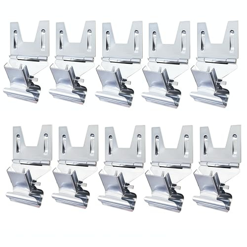 10 clip per cartellini dei prezzi, da 5,2 x 2,8 cm, per pane, supermercati, uffici, anniversari, anche molto adatti per la marcatura dei prezzi nel negozio.