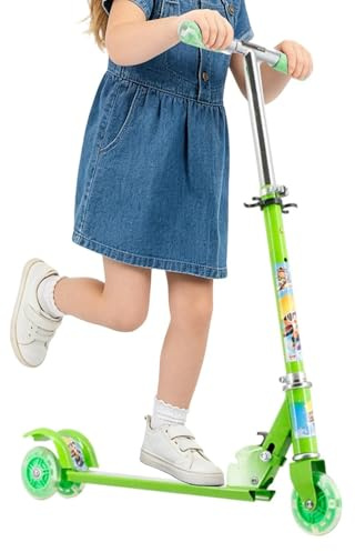 Kick Sparkcykel För Barn 3 Justerbara Höjder 2 Hjul | Lättvikts Sportsparkcykel Passar För Utomhussporter Åk Park Resor Camping Födelsedagar Och Helger Pojkar Och Tonåringar