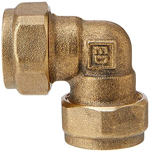 Plumb-Pak PF03-5AMZ Compression Elbow 15mm - Pack of 5