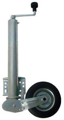 leisure MART Heavy duty 60mm auto folding Jockey Wheel with fixed clamp bracket Pt no. LMX363