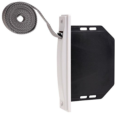 Recogedor Persiana Mini Blanco Cinta 18 mm. Empotrar Sin Pivotes