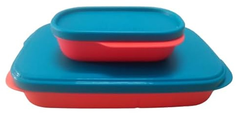 Tupperware Tupin Contenitore per il pranzo in plastica, 500 ml (10 pollici/medio, rosa)