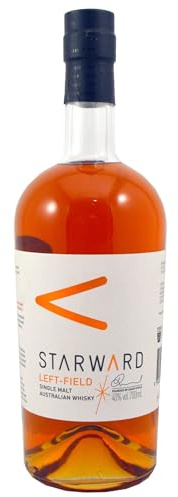 Starward | Left - Field | Single Malt Australian Whisky | 700 ml | 40% Vol. | Vollmundig intensiv | Helle tropische Früchte & geröstete Eiche | Zarter & weicher Abgang