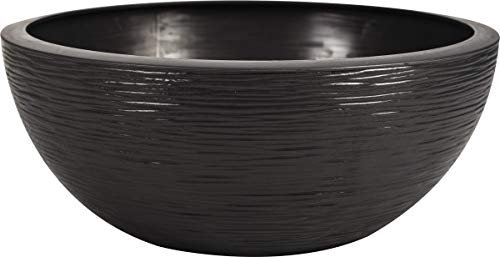 Pot de fleur Vasque Graphit Anthracite - Eda