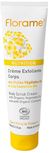 Florame Nutrition Crème Exfoliante Corps 150ml Bio pour Peau Normale