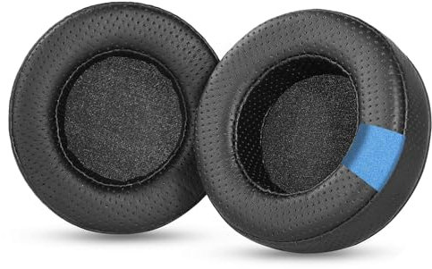 Ersatz-Ohrpolster, kompatibel mit Beyerdynamic MMX 300 DT 990 Pro DT 770 Pro DT990 DT770 Pro Headset mit perforierten Memory-Schaumstoff-Kissen