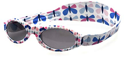 BANZ - Baby Adventure Sunglass BUTTERFLY (MULTICOLOURED) - With Strap, Dark Lens Eye Protection For Your Babies And Toddlers