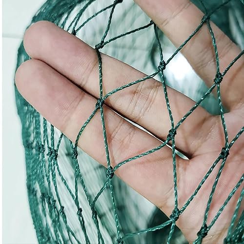 PanHuiWen Vogelnetze Vogelschutznetz Grobmaschig GemüSeschutznetz Engmaschig Laubnetz Teich 1.5 x1.5cm große für Obstbäume Garten Balkon Oder Teich,6x10m