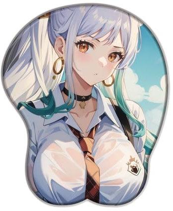 One Piece Yamato Anime Silicone 3D Tapis de Souris Dessin animé créatif Sexy Tapis de Souris Poitrine Tapis de Souris pour PC et Ordinateurs Portables