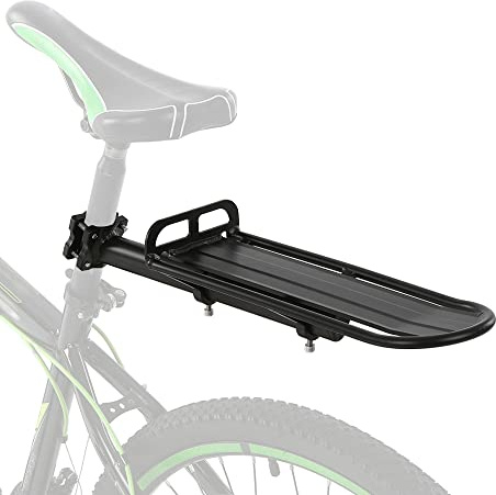 CHOYUE Bike Cargo Holder Retractable Aluminum Alloy Bike Mount Bicycle Rear Seat Post Rack Bicycle Pannier Luggage Cargo Carrier Rack