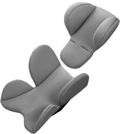 Soporte Para La Cabeza - Inserto Para Asiento De Coche | Soporte Para Cabeza Y Cuerpo Para Recién Nacidos | Inserto Del Asiento Del Recién Nacido De Carro Infantil Para Bebé De Coche Suave Y Cómodo