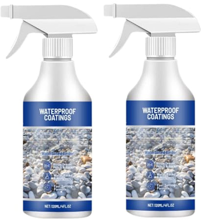 Adhesivo para grava, adhesivo en aerosol para paisajismo, adhesivo en aerosol para roca. Apto para patios exteriores, entradas de vehículos, patios y jardines.
