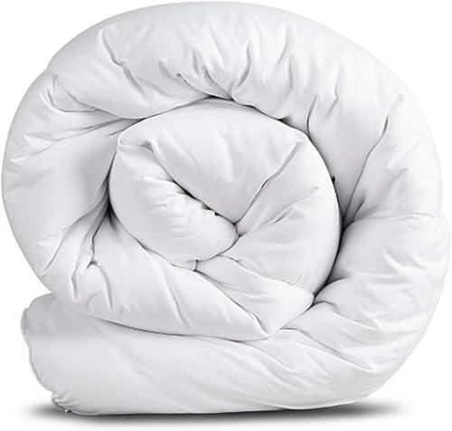 Duvet Quilt Luxury Hotel Quality Hollowfibre 10.5/13.5/15/16.5 Tog Ultra Soft For Summer & Winter Deluxe Microfibre Extra Thick Winter Quilt, Skin Friendly (16.5 tog, Double)