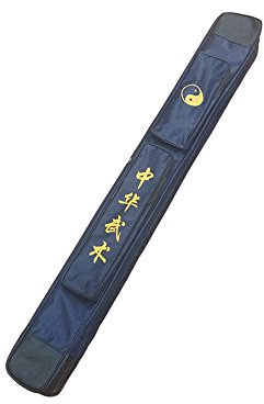 ZooBoo Taichi Sac de Transport pour épée – Sac de Transport pour épée de Kung fu Chinois Simple et Double Couche – Étui de Transport pour Armes d'armes martiales – Sac à bandoulière – Tissu Oxford