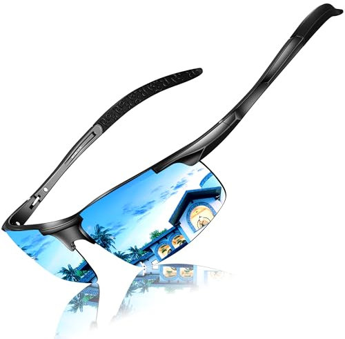 DADA-PRO Sonnenbrille Herren Sport Blau