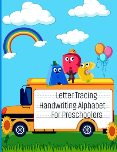 Handwriting Practice Paper: Kids Ruled Writing Paper, Hand Lettering Practice Perfect For Kindergarten Students