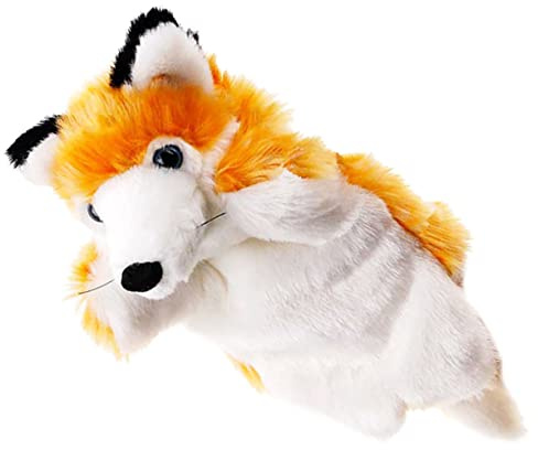 UPKOCH Marionnette À Main Renard Douce 9.84 Pouces Jouet Interactif De Conte pour Enfants Jeu De Rôle Portable Et Créatif