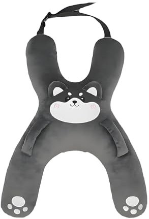 Générique Oreiller de Sommeil de Voiture pour Enfant, hremptable h Forme de Coussin Doux Confortable, Oreiller de siège d'auto de Repos du Cou des Enfant, pour Voyages sur la Route