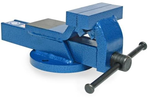 Syncro System Morsa parallela da banco furgone officina mobile – acciaio forgiato 110mm ganasce per tubi apertura 120mm