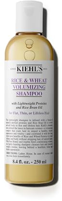 Kiehl's Shampoo Volumizzante Riso e Grano -Bottiglia Taglia Grande 8.4oz (250ml)
