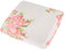 Homescapes 100% Baumwolle Frottee Handtuch Creme mit Vintage Blumen Print und gestickter Bordüre