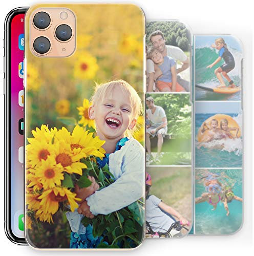 Personalised Phone Case For Apple IPhone 17, 16, 15, 14, Pro, Max, Mini, Plus 13, 12, 11, X, XS, XR, SE, 8, 7, 6, Custom Photo Hard Cover, Personalize with Image, One Image Layout