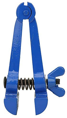 Mini-Handschraubstock, 45# Stahlblau Mehrzweck-Kleinzangen-Spannwerkzeug Kleinhandzangen-Hardware-Werkzeug(50mm)