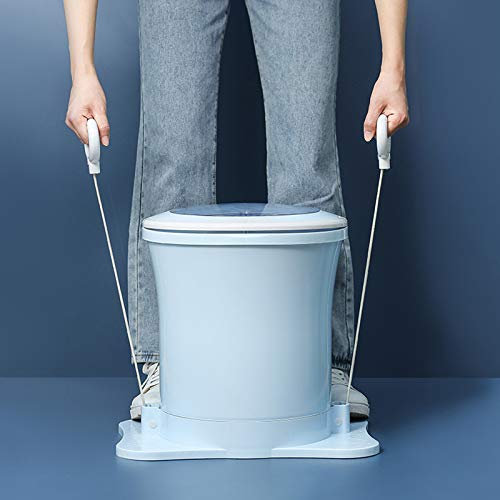CIRONI Portable Compact Spin Dryer for Clothes Manual, Mini Non-Electric Manual Laundry Drying Machine for Apartment Dorm Camping