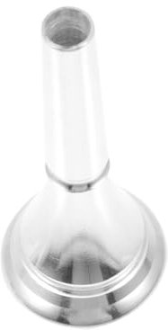 BESTonZON Waldhornmundstück Versilbert Einfach Für Waldhorn Waldhornzubehör Konzert Geburtstagsfeier Outdoor Familienfeier