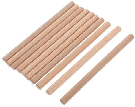 PartyKindom 10piezas Ganchos De Madera Para Tablero Perforado Accesorios De Organización Para y Ganchos De Madera Para Almacenamiento y Manualidades