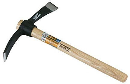 Alyco 198655-Pioche ergonomique manche en bois 650 gr