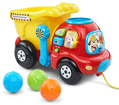 VTech Drop and Go Dump Truck, Yellow
