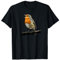Rotkehlchen Vogel Beobachten Singvögel T-Shirt