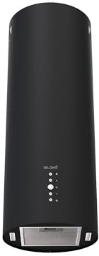 Hotte murale cylindre BELDEKO SPIRO BK – Design noir rond 35 cm – Débit jusqu’à 581 m³/h – 3 vitesses + minuterie – Mode évacuation ou recyclage – Marque française