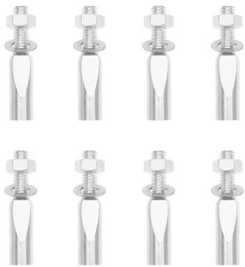 LT Easiyl 8pcs Goupilles Fendues de Vélo 9x42mm Broches de Vélo Cales de Roulement de Pied Clé à Manivelle Accessoires de Cyclisme Roue de Manivelle pour Vélo Cyclomoteur