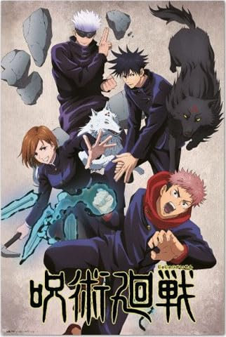 empireposter Jujutsu Kaisen - Jujutsushi - TV-Serie - Poster - Größe 61x91,5 cm