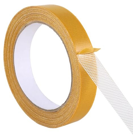 SHUBEIEUMI Double Sided Tape, Super Sticky Adhesive Clear Mounting Tape, Waterproof Heavy Duty, for Home Office School(2cm*10m)