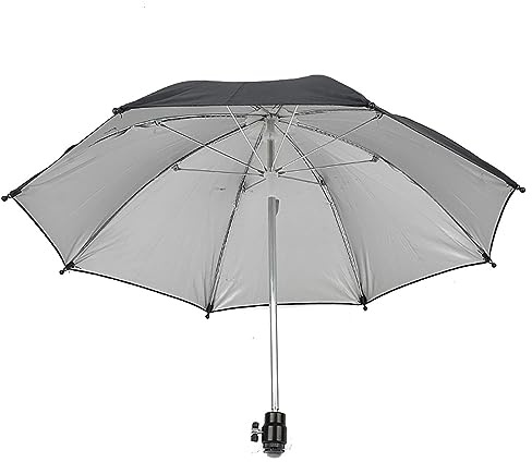 Parapluie/pare-soleil pour appareil photo de 50 cm de diamètre, réglable, rotation à 360°, partie photographique