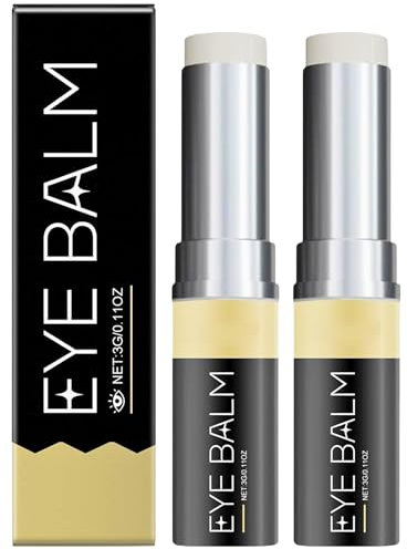 2pcs Eye Balm Stick For Under Eye Bags,Retinol Eye Stick With Hyaluronic Acid,Erases Eye Bags Within Minutes,Anti-Aging Eye Cream For Puffiness,Dark Circles&Fine Lines, Eye Brightener&Wrinkle Smoother