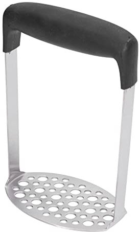 Patata Masher, puré de Papas Machacador con Maniobra Antideslizante Manual de Acero Inoxidable Presión Papa Patata Acero Inoxidable para puré y Otras Verduras