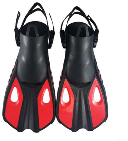 Zilimontt Aletas de esnórquel ajustables para adultos, aletas de natación de silicona ligeras con ajuste seguro, ideal para esnórquel, entrenamiento de natación y buceo, construcción de polipropileno
