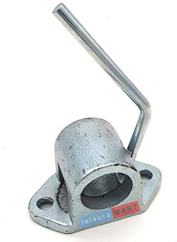leisure MART Trailer jockey wheel 42mm cast steel heavy duty clamp Pt no. LMX1091