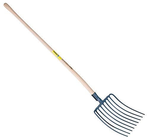 Outils Perrin Fourche à Cailloux Emmanché Cintré 135, 9 Dents, 35cm Largeur