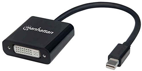 Manhattan 152549 Aktiver Mini-DisplayPort-Stecker auf DVI-I Dual-Link-Buchse schwarz
