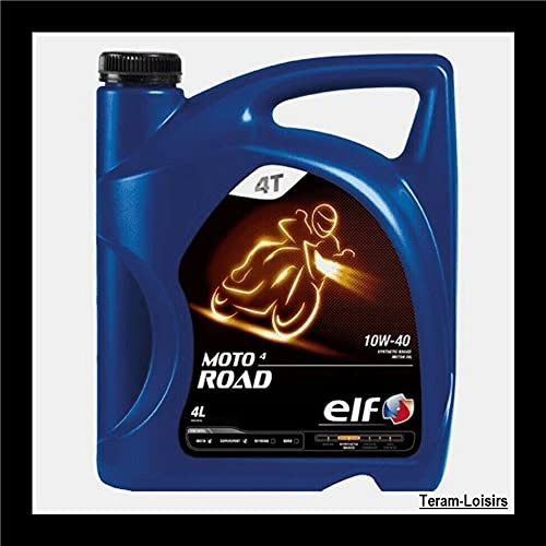 TERAM LOISIRS 4 Liter Motoröl ELF Moto 4 Road 10W-40 API SJ, JASO MA2/10 W 40
